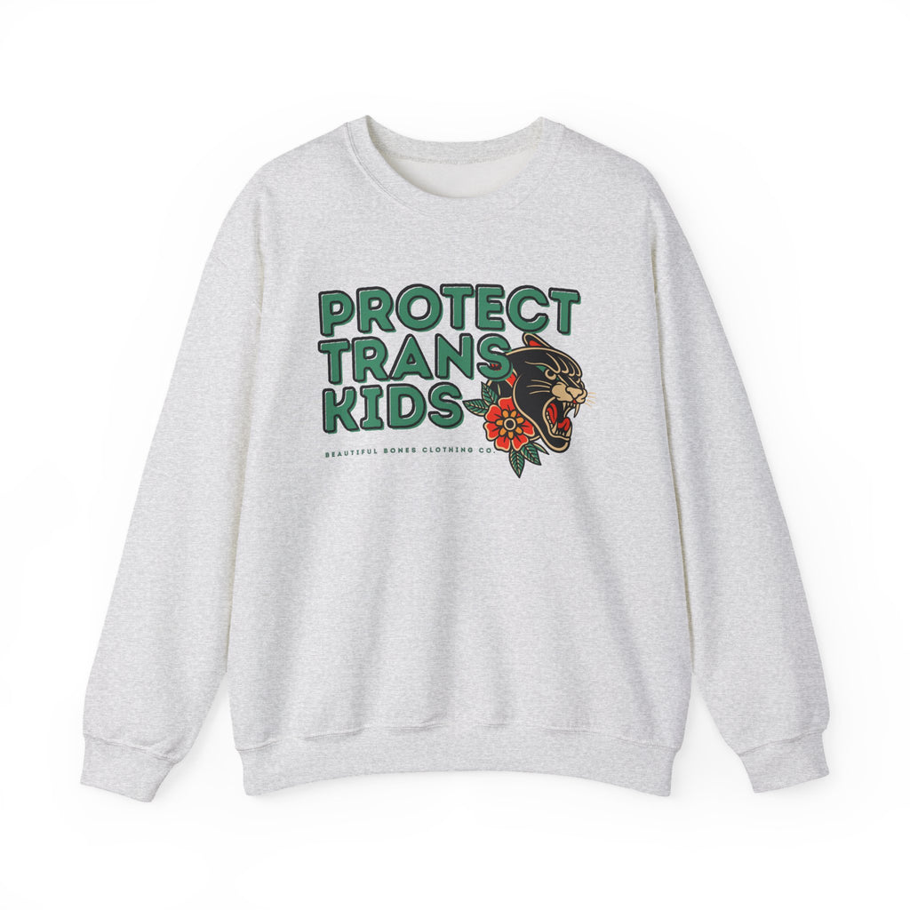 Protect Trans Kids Crewneck Sweater