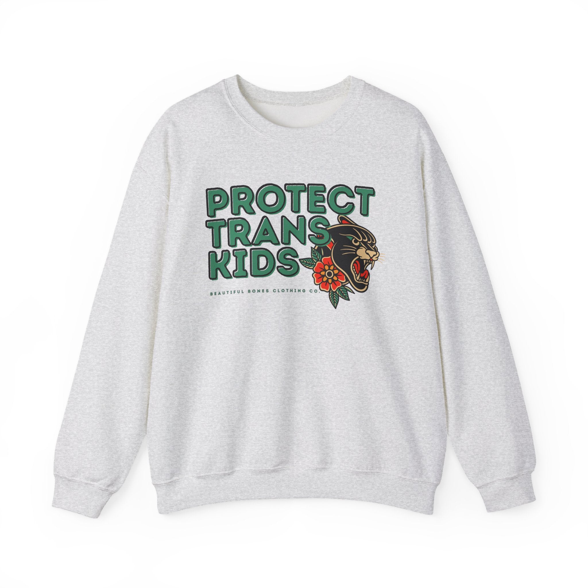 Protect Trans Kids Crewneck Sweater
