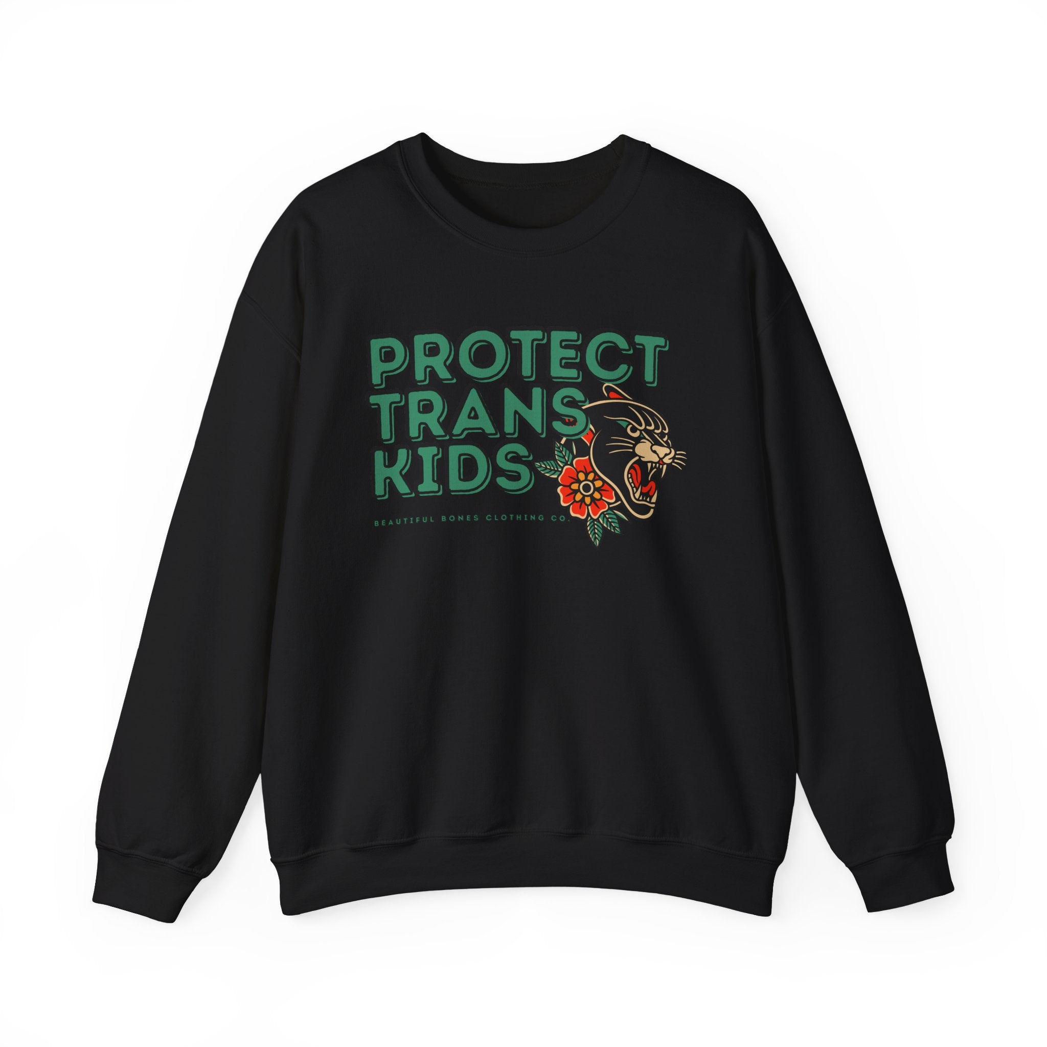 Protect Trans Kids Crewneck Sweater