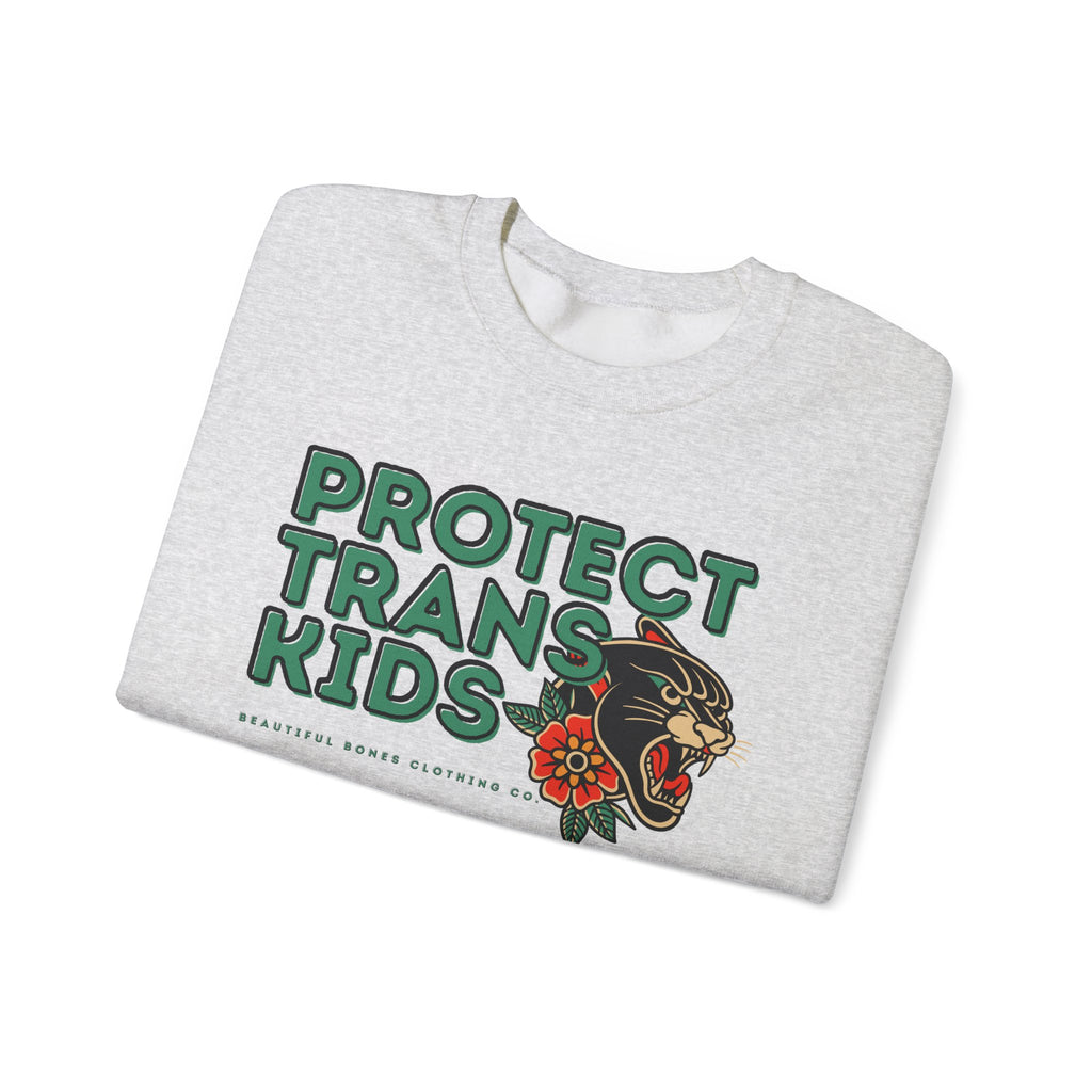 Protect Trans Kids Crewneck Sweater